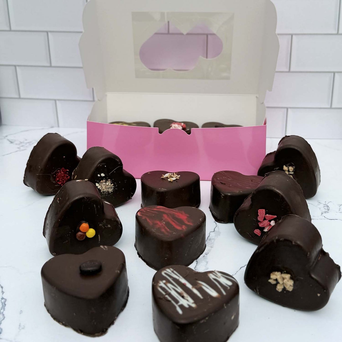 Box of Large Chocolate Covered Marshmallows