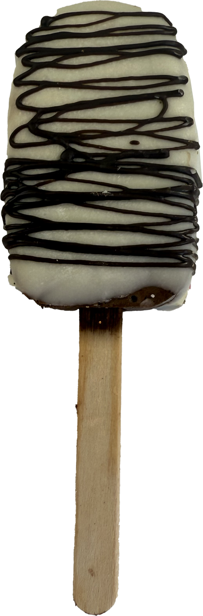 CHOCOLATE COVERED MARSHMALLOW POPSICLES image 1