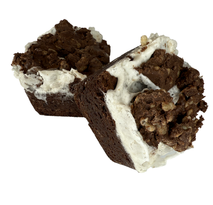 CHOCOLATE HAZELNUT CRISP RICE BROWNIE BAR image 1