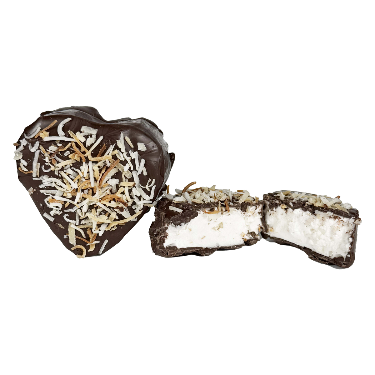 Chocolate Covered Toasted Coconut Marshmallow