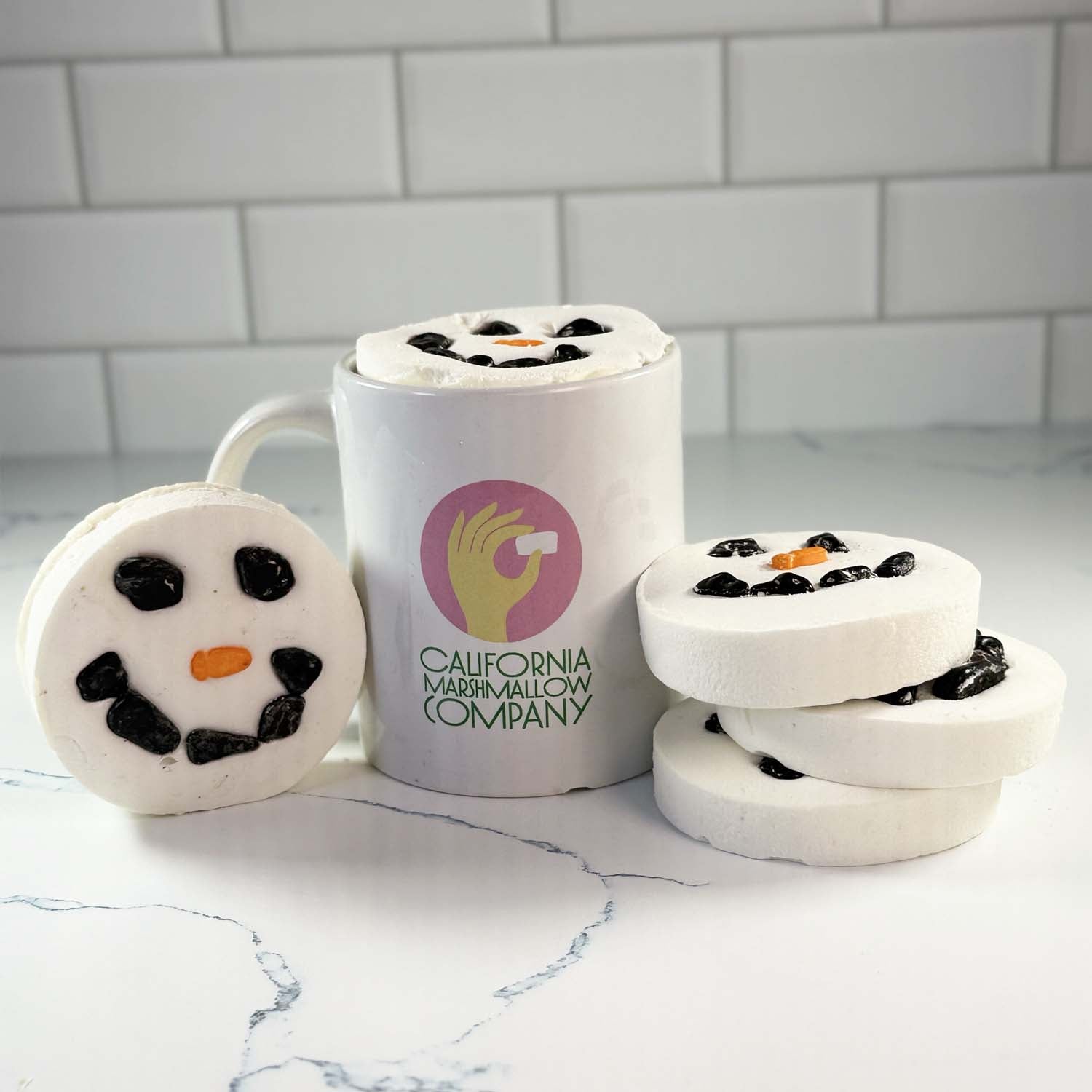 SNOWMAN HOT CHOCOLATE TOPPER image 0